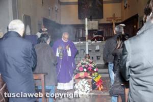 Viterbo - I funerali di Simona Cuccagna
