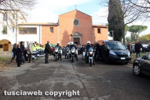 Viterbo - I funerali di Simona Cuccagna
