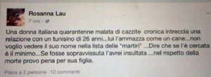 Il post di Rosanna Lau