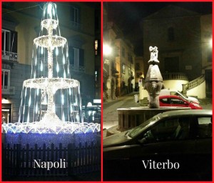 Natale a Napoli e a Viterbo