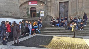 Studenti al duomo