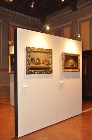 La mostra a palazzo dei Priori 