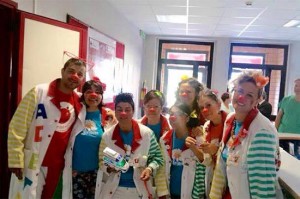 I clown di corsia