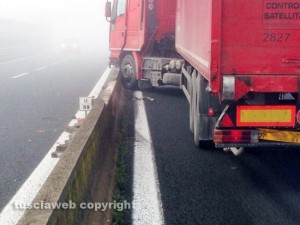 Viterbo - Maxi tamponamento sulla Superstrada 