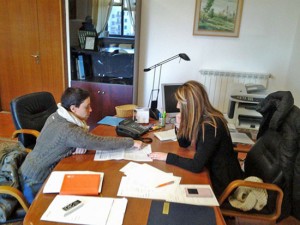 Viterbo - L'incontro con l'assessore Troncarelli
