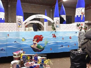 Tuscania - Un carro di Carnevale