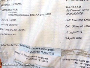 Viterbo - Date dei lavori al parcheggio in via Faul
