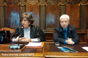Raffaela Saraconi ed Emilio Capoccioni