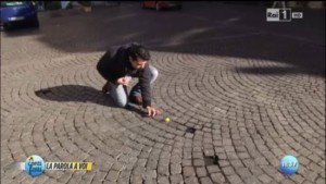 Viterbo - Strade colabrodo - Il giornalista Rai Domenico Marocchi 