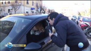 Viterbo - Strade colabrodo - Le telecamere di Rai 1 in città 