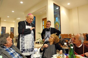 Pranzo di solidarietà alla chiesa di Villanova