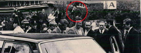 Caso Moro - La foto pubblicata dal Messaggero