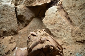 La tomba scoperta a Vulci 