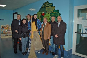 Viterbo - La befana del poliziotto