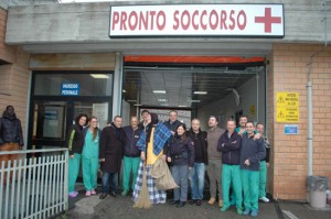 Viterbo - La befana del poliziotto