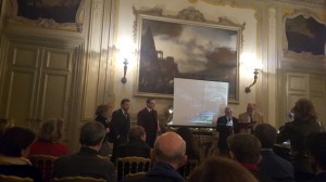 Riapertura palazzo Pamphilj - L'incontro a Roma