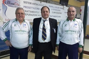 Sport - Bocce - La premiazione dei campioni provinciali