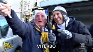 Cristiano Militello di Striscia la notizia a Viterbo