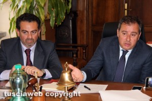 Viterbo - Camera di commercio - Francesco Monzillo e Domenico Merlani