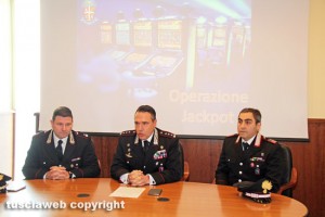 Viterbo - Operazione Jackpot - Scotti, Conte, Fazzi