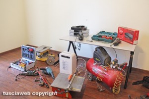 Viterbo - Carabinieri - Operazione Jackpot - La refurtiva