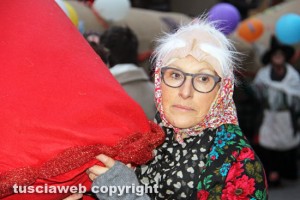 Viterbo - La calza della Befana più lunga del mondo 2016
