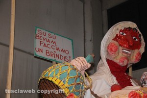 Carnevale di Ronciglione - Il cantiere dei carri allegorici