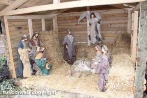 Viterbo - Piazza del Comune - Rubata pecorella del presepe