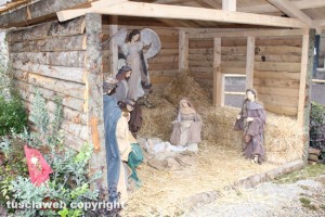 Viterbo - Piazza del Comune - Rubata pecorella del presepe