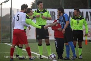 Sport - Calcio - Nuova Monterosi - L'inizio del match contro il Civitavecchia