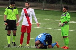 Sport - Calcio - Nuova Monterosi - Alessio D'Andrea durante il match contro il Civitavecchia