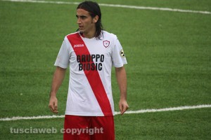 Sport - Calcio - Nuova Monterosi - Orlando Fanasca durante il match contro il Civitavecchia