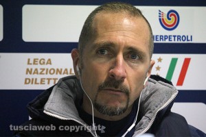 Sport - Calcio - Viterbese - Federico Nofri dopo il match contro l'Ostiamare