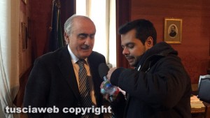 Viterbo - Strade dissestate - Domenico Marocchi intervista l'assessore Ricci