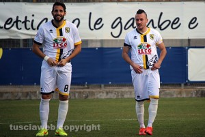 Sport - Calcio - Viterbese - Michele Boldrini e Samuele Neglia