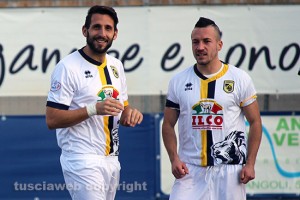 Sport - Calcio - Viterbese - Michele Boldrini e Samuele Neglia