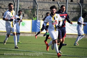 Sport - Calcio - Viterbese - Luca Belcastro durante il match contro il San Cesareo