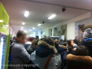 Viterbo - Protesta degli studenti del Santa Rosa