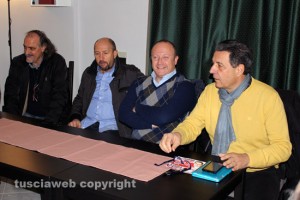 Da sinistra, Moltoni, Buzzi e Marini