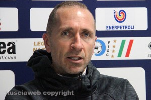 Sport - Calcio - Viterbese - L'allenatore Federico Nofri