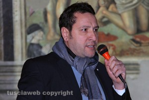 Viterbo - Emanuele Ioppolo, restauratore dell'affresco del "Pastura"