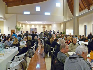Viterbo - Pranzo di solidarietà a Villanova
