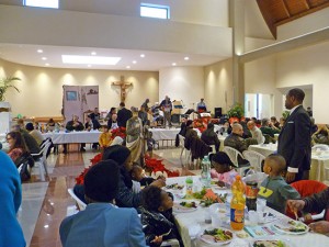 Viterbo - Pranzo di solidarietà a Villanova