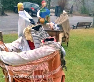 Montefiascone - I personaggi del presepe presi