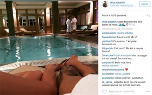 La foto di miss Italia su Instagram con Kevin Bonifazi