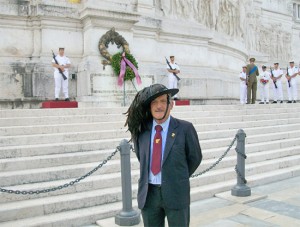 Giovanni Menghini, presidente provinciale dei bersaglieri