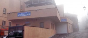 Acquapendente - L'ingresso del pronto soccorso