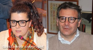 Chiara Frontini e Francesco Serra