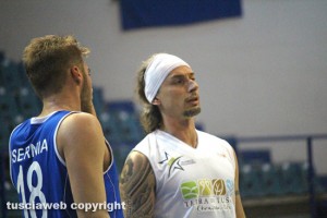 Sport - Pallacanestro - Stella-azzurra - Fabio Marcante durante il match contro Isernia