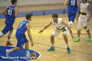 Sport - Pallacanestro - Stella-azzurra - Riccardo Rovere durante il match contro Isernia